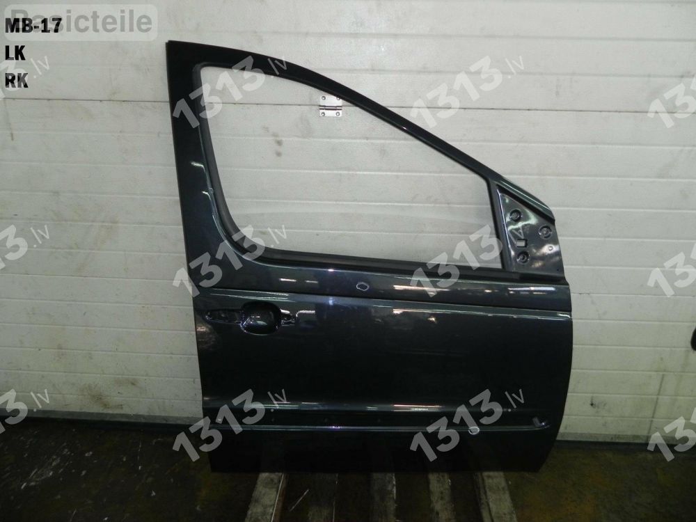 Mercedes Vaneo W414 Priekšējās labās durvis krāsas kods 9154 Carbonschwarz 4147200105 4147200105 A4147200105 4147200105, A4147200105