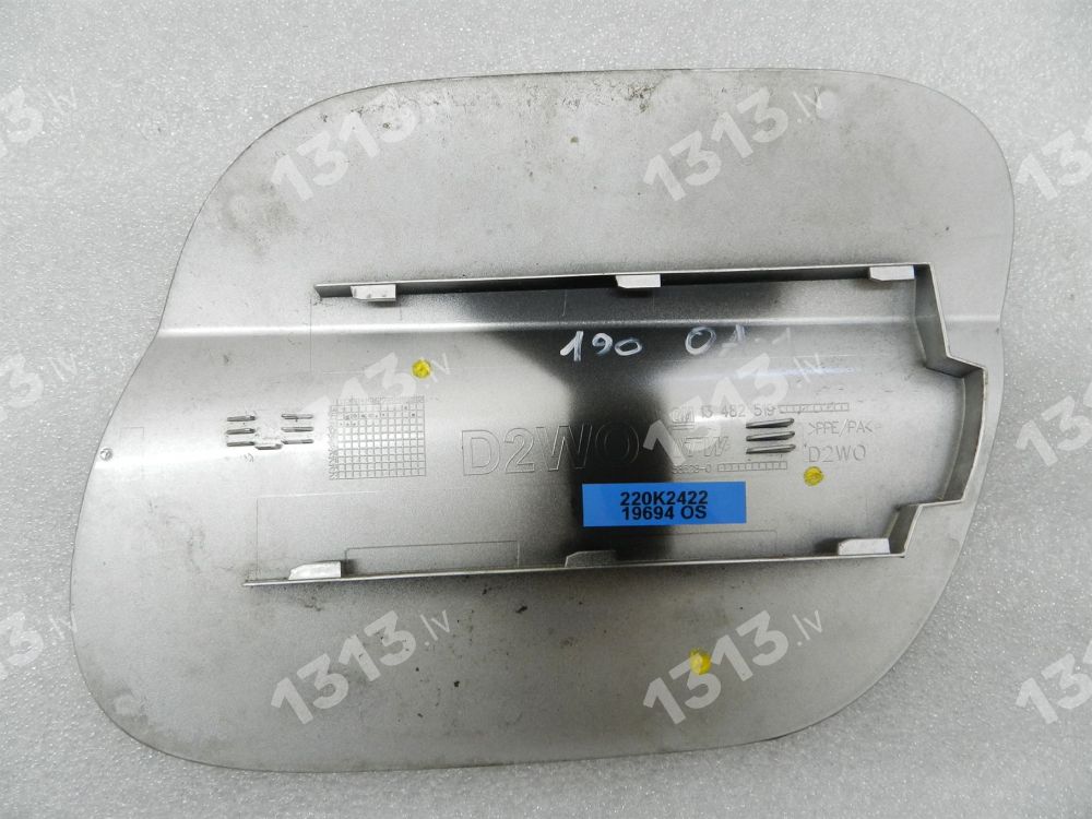 Opel Astra K Universāls Degvielas uzpildes vāciņš vāks durvis 13482519 13453590 - Krāsas kods - GAN / 176 - Argon Silber 13482519 13453590