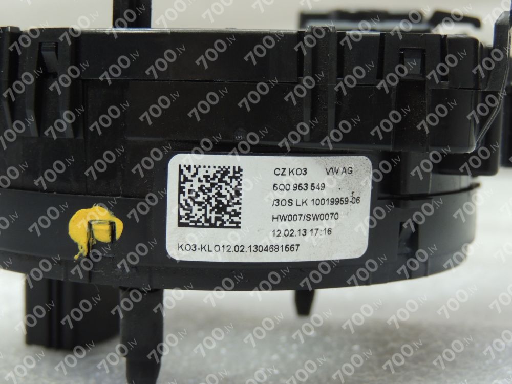 Seat Leon III 5F 2012-2020 Лента шлейф подушки безопасности 5Q0953549 5Q0953549 5Q0 953 549 5Q0 953 549 E 5Q0953549E