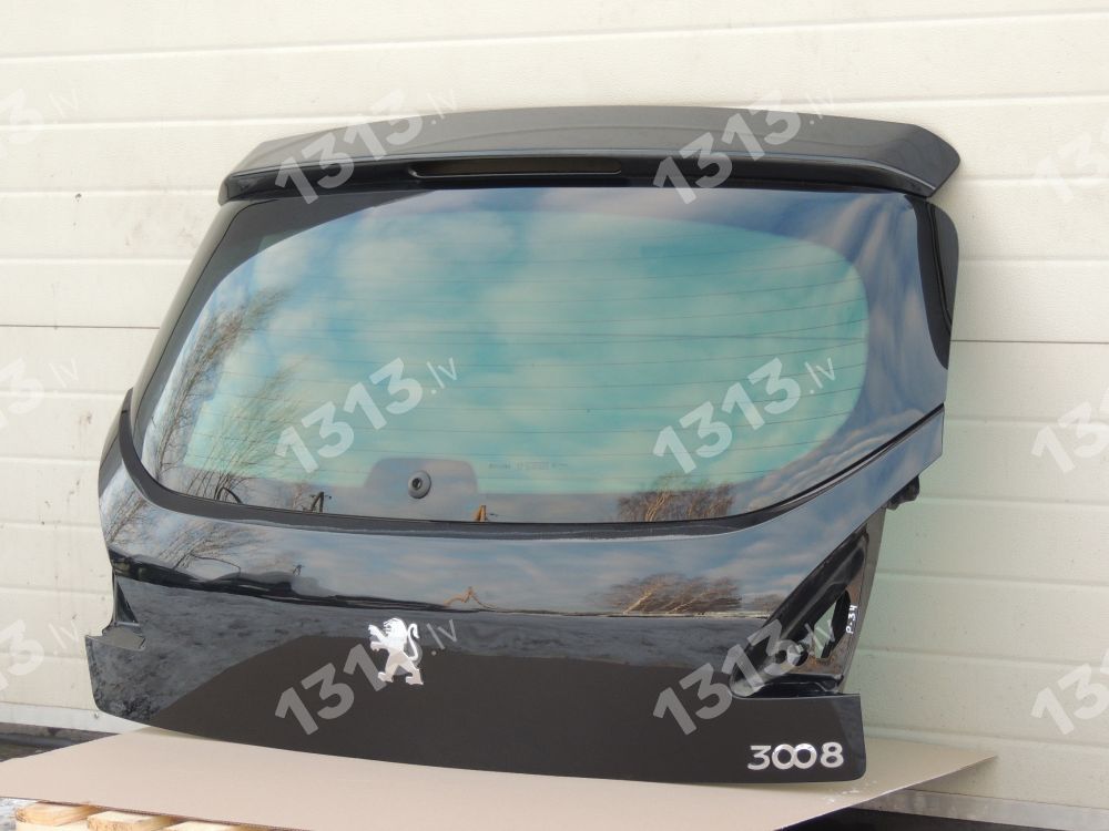 Peugeot 3008 I дверь задняя крышка багажника цвет KTV BLACK PEARL 8701 AP 8701AP KTV