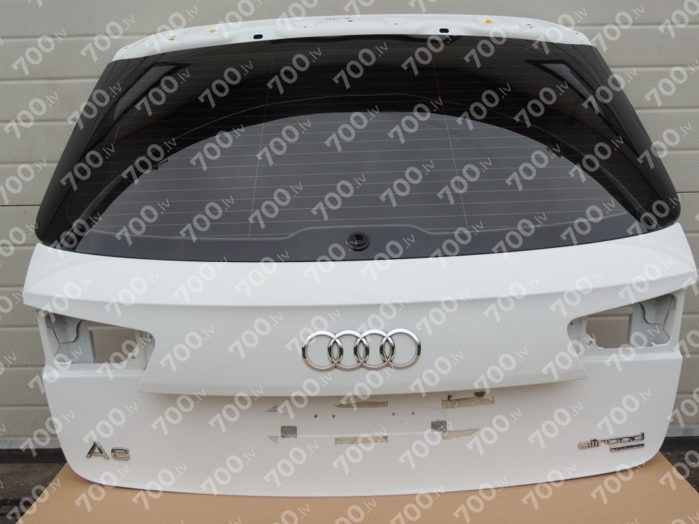 Audi A6 C7 4G Avant Allroad Bagažnieks Bagāžas Nodalījuma Vāks Krāsas kods - T9 Y9C LY9C Ibis White 4G9 827 025 B 4G9827025B T9 Y9C Ibis White LY9C 4G9 827 025 B, 4G9827025B, T9, Y9C, Ibis White, LY9C