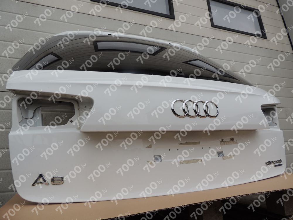 Audi A6 C7 4G Avant Allroad Крышка багажного багажника отделения Цветовой код - T9 Y9C LY9C Ibis White 4G9 827 025 B 4G9827025B T9 Y9C Ibis White LY9C