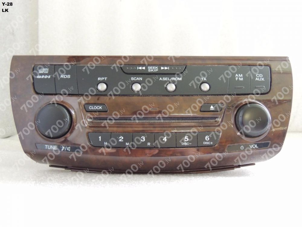 Honda FR-V FRV Radio Uztvērējs CD Atskaņotājs 39100-SJD-E11 39100-SJD-E11 39100SJDE11 DY-3E54HB-WBR 39100-SJD-E11, 39100SJDE11, DY-3E54HB-WBR