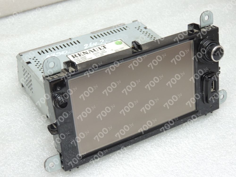 Renault Clio 4 IV 12-20 Radio Uztvērējs Navigācijas Vadības Bloks Skārienjūtīgs Displejs 281153868R 281153868R 276660 LAN5210WR1 281150830R 281153868R, 276660, LAN5210WR1, 281150830R