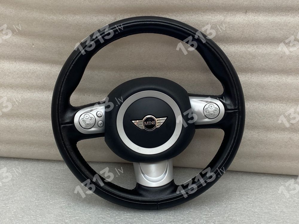 MINI COOPER R57 Orģinālā ādas stūre ar gaisa spilvenu airbag 32 30 2 757 665 32302757665 2757665 32 30 6 794 624 32306794624 6794624 32 30 2 757 665, 32302757665, 2757665, 32 30 6 794 624, 32306794624, 6794624