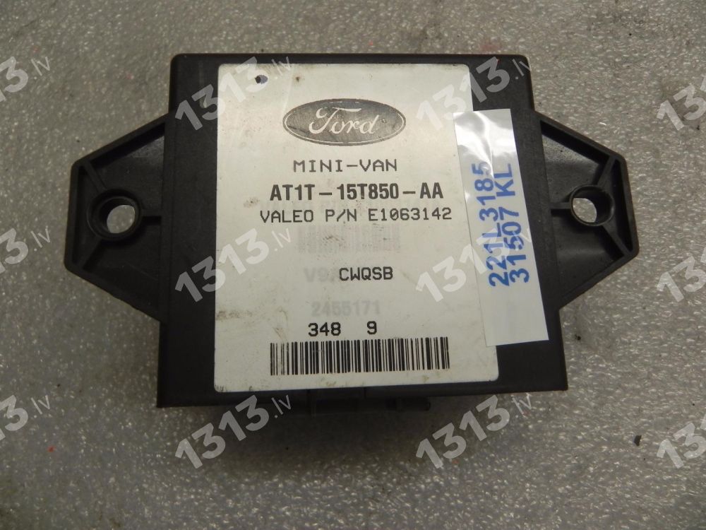 Ford Transit Connect Parkošanās palīdzības vadības bloks AT1T-15T850-AA 1678543 AT1T-15T850-AA AT1T15T850AA 1678543 AT1T-15T850-AA, AT1T15T850AA, 1678543