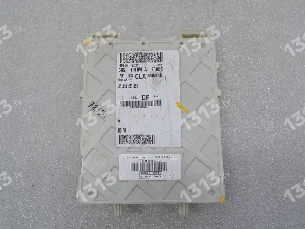 Ford Focus III Virsbūves BCM Vadības Bloks Modulis F1DT-14A073-DF 2443670 JV6T-14A073-EB JV6T14A073EB F1DT-14A073-DF F1DT14A073DF