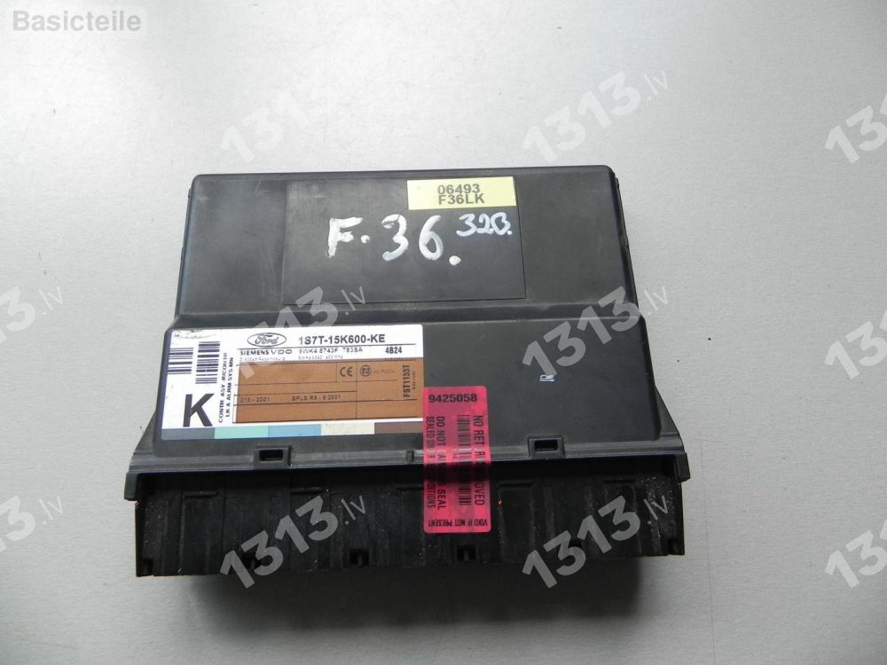 Ford mondeo III блок управления комфортом S7T-15K600-KE 1349088 S7T15K600KE 1S7T-15K600-KE 1349088 S7T15K600KE 1S7T-15K600-KE, 1349088, S7T15K600KE