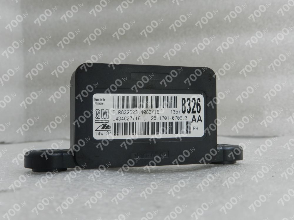 Opel Astra J Insignia A Zafira C Akselerometra paātrinājuma ESP sensors 13578326 13578326 13514502 1247375 13578326, 13514502, 1247375