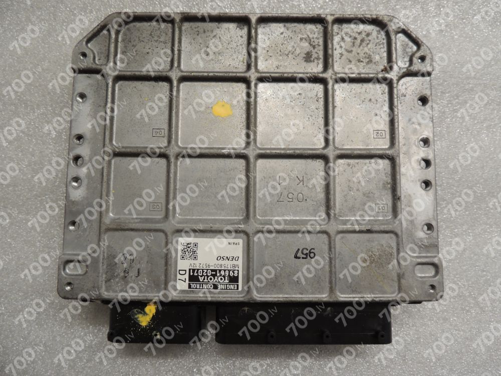 Toyota Auris 2.2 D-CAT Dzinēja Motora vadības bloks Motora bloks ECU 2ADFHV 8966102D71 89661-02D71 8966102D71 MB175800-9572 MB1758009572 MB175800 9572 89661 02D71 B51EA