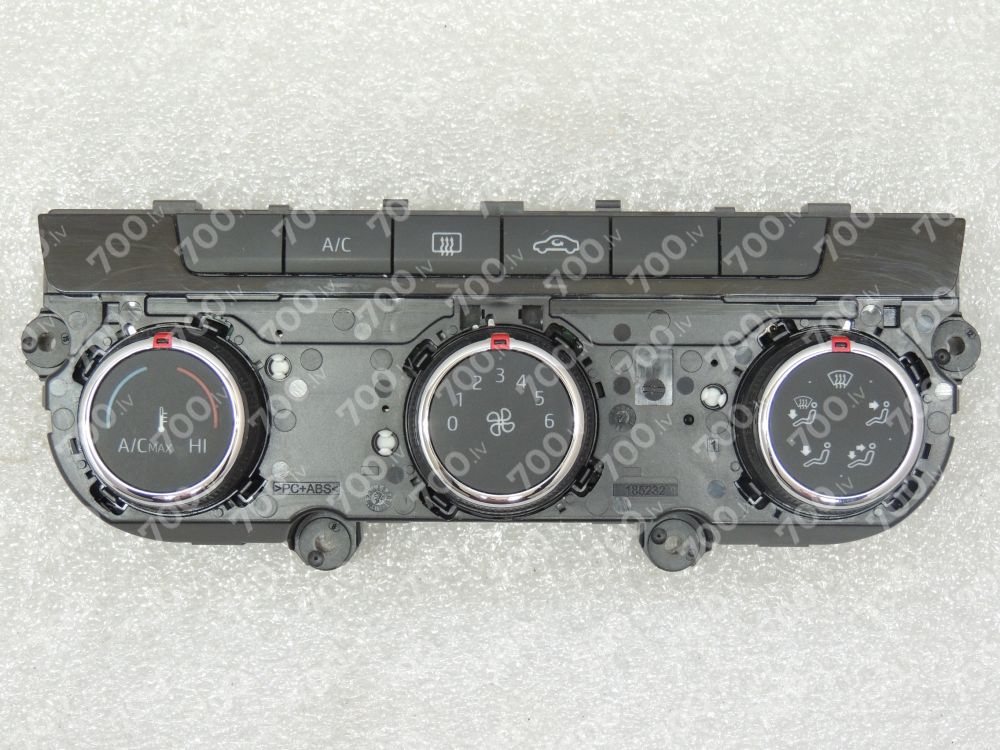 Seat Leon III 5F 2012-2020 Apsildes Klimata vadības panelis regulators 5F0907426D 5F0907426D 5F0 907 426 D