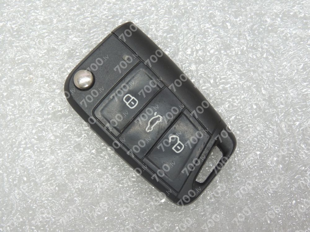 Seat Leon III 5F пульт с 3 кнопками 5F0959752B 434 MHz 5F0959752B 5F0 959 752B 434MHZ 5F0959752B, 5F0 959 752B, 434MHZ