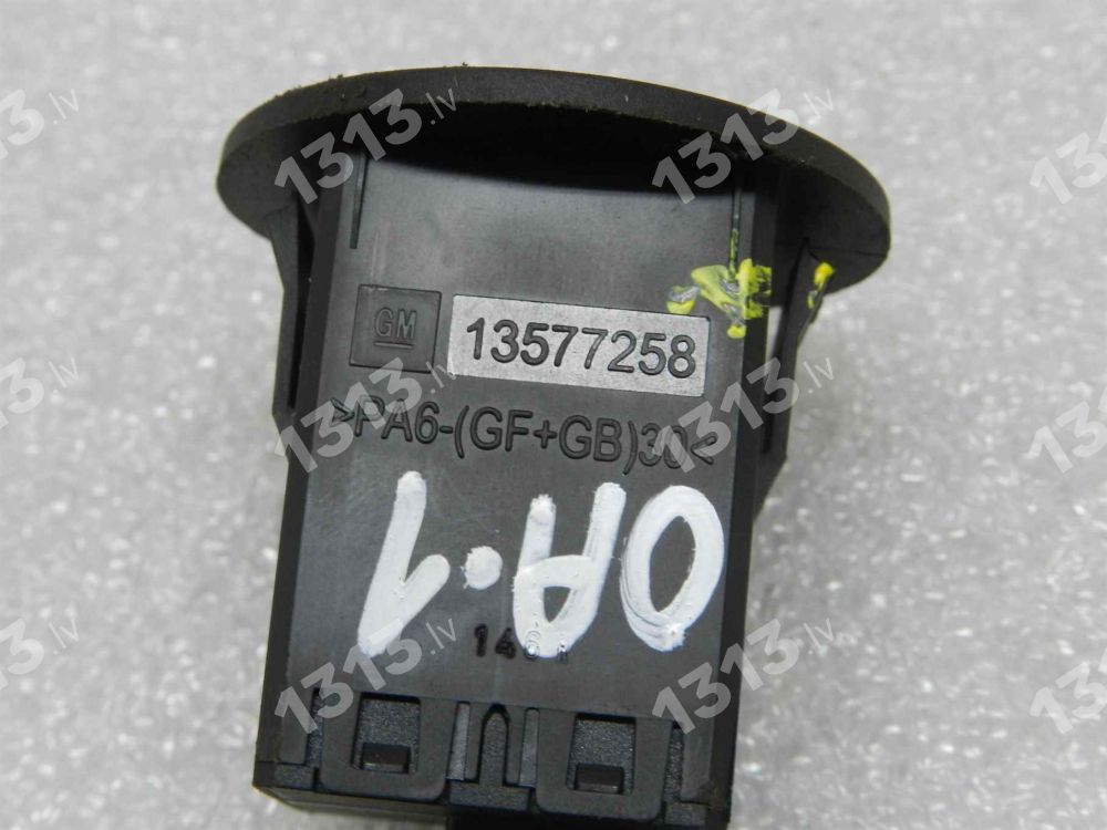 Opel Astra K 15-21 Deaktivierung Beifahrerairbag Airbag Schalter Switch 13577258 13577258 12 40 410 1240410 13524006